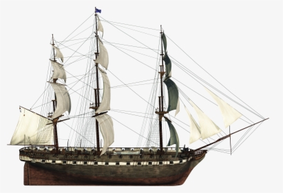 Pirate Sailing Ship - Корабль С Прозрачным Фоном, HD Png Download, Free Download