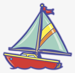 Png Royalty Free Stock Sailboat Sailing Ship Cartoon - Sail Boat Cartoon Png, Transparent Png, Free Download