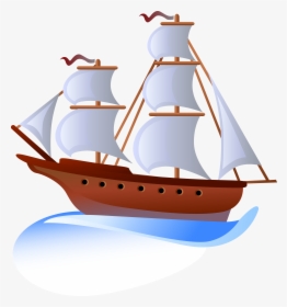 Sailing Ship Sailing Ship - Clipart Ship Png, Transparent Png, Free Download