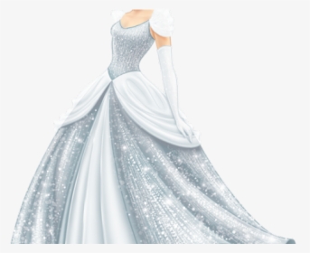 Disney Princesses Png Transparent Images - Princess White Dress Disney, Png Download, Free Download