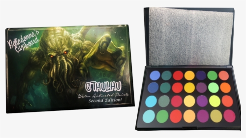 Cthulhu Water Activated Paint Palette Self Expression - Cthulhu Eyeshadow Palette, HD Png Download, Free Download