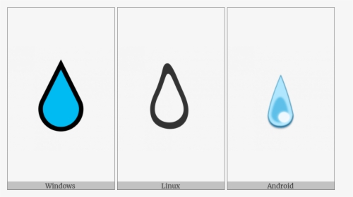 Droplet On Various Operating Systems - Drop, HD Png Download, Free Download