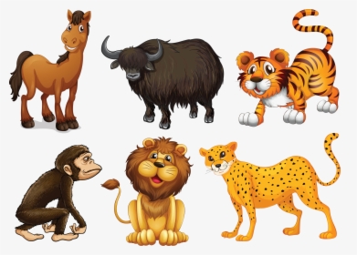 Jungle Theme Day Camp Shac - Animales De Cuatro Patas, HD Png Download, Free Download