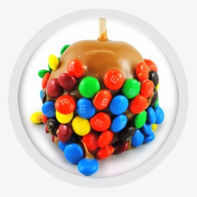Candyapple-circle - Dessert, HD Png Download, Free Download