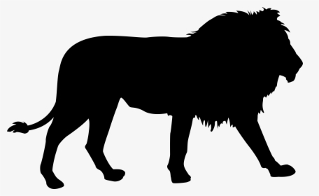 Transparent Lion Clipart - Silhouette Of Jungle Animals, HD Png Download, Free Download