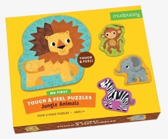 My First Touch & Feel Puzzles - Jungle Puzzle Mudpuppy, HD Png Download, Free Download