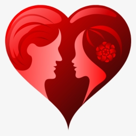 Couple Heart Logo Png Clipart , Png Download - Couple Heart Png, Transparent Png, Free Download