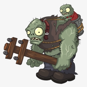 Zombies Wiki - Big Zombie Plants Vs Zombies, HD Png Download, Free Download