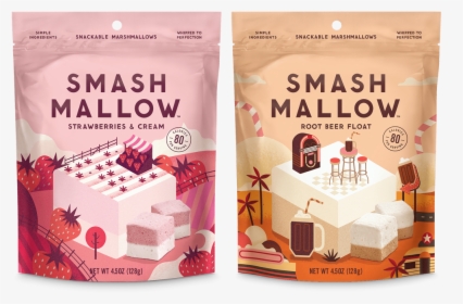 Smashmallow Strawberries And Cream, HD Png Download, Free Download