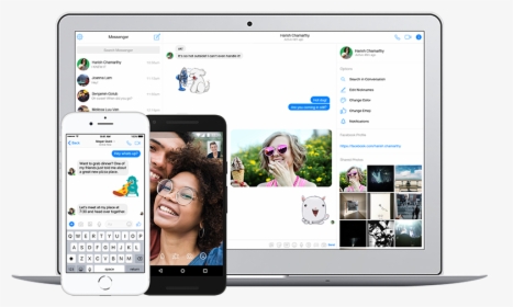 Facebook Messenger Banner - Messenger, HD Png Download, Free Download