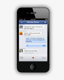 Facebook Voice Record - Facebook Messenger 2013, HD Png Download, Free Download