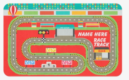 Race Track Mat Print, HD Png Download, Free Download