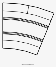Blank Race Track Template - Line Art, HD Png Download, Free Download