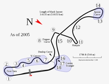 Suzuka Map From Wikipedia - Real Racing 3 All Tracks, HD Png Download, Free Download