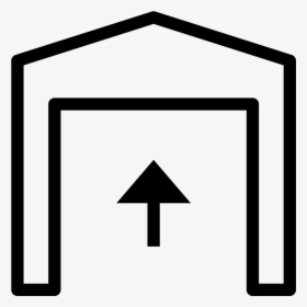 Garage Door Icon Free - Garage Door Opener Icon, HD Png Download, Free Download