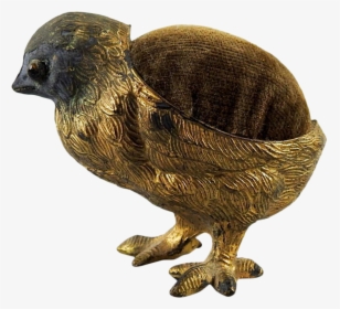 Antique Baby Chick Pin Cushion - Brown Headed Cowbird, HD Png Download, Free Download