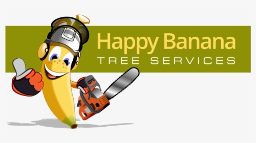 Happy Banana Tree Services Logo - Portable Network Graphics, HD Png Download, Free Download