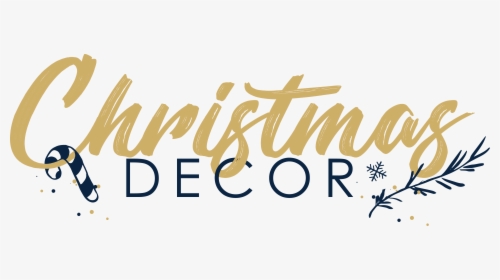 Christmas Decor Logo Design, HD Png Download, Free Download