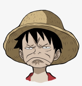 One Piece Luffy Disappointed Face, HD Png Download, Free Download