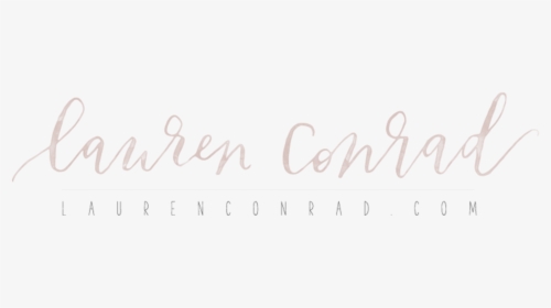 Lauren Conrad - Lauren Conrad Logo, HD Png Download - kindpng