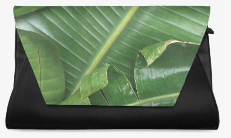 Banana Tree Leaves Clutch Bag - Handbag, HD Png Download, Free Download