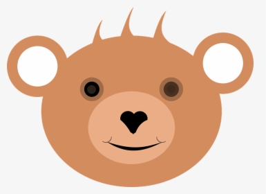 Bear, Children Bear, Face, Animal, Children, Toys - Cartoon, HD Png Download, Free Download