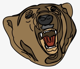 Bear Attack Clipart Transparent, HD Png Download, Free Download
