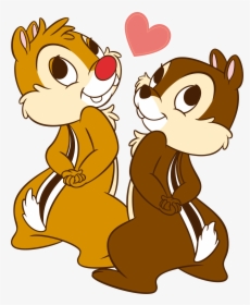 Squirrel Cartoon Cuteness Clip Art - Squirrel Chip And Dale, HD Png Download, Free Download