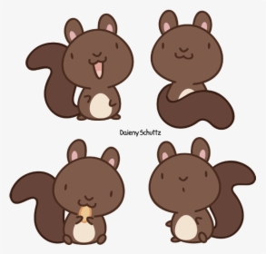 Transparent Squirrel Clipart Png - Squirrel Kawaii, Png Download, Free Download