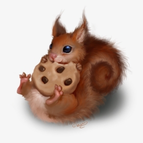 Explore Red Squirrel, Clipart Images, And More - Squirrel Chibi, HD Png Download, Free Download