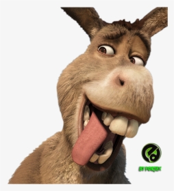 Smiling Donkey Shrek - Donkey Shrek, HD Png Download, Free Download