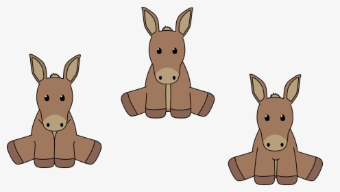Cartoon Transparent Donkey Png, Png Download, Free Download