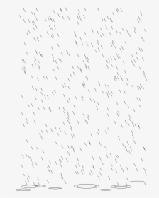 Transparent Rain Clipart Black And White - Handwriting, HD Png Download, Free Download