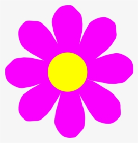 Clip Art Single Flower - Single Flower Clipart, HD Png Download, Free Download