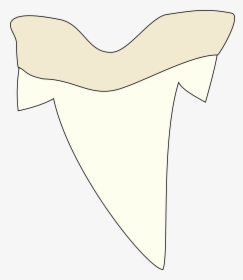 Shark Tooth Clipart - Sketch Of Shark Teeth, HD Png Download, Free Download