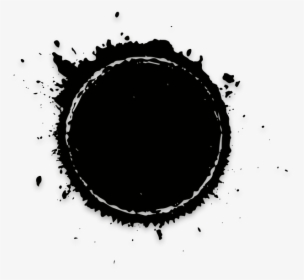 Transparent Black Splash Png - Black Splash Circle Png, Png Download, Free Download