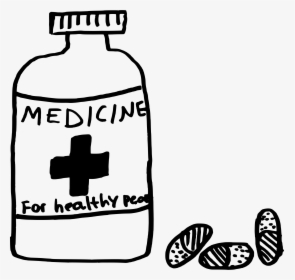 Medicine - Black And White Medicine, HD Png Download, Free Download