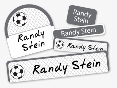 Soccer Net And Soccer Ball Labels For School - Ball, HD Png Download, Free Download