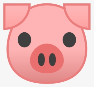 Pig Face Icon - Pig Emoji Face, HD Png Download, Free Download