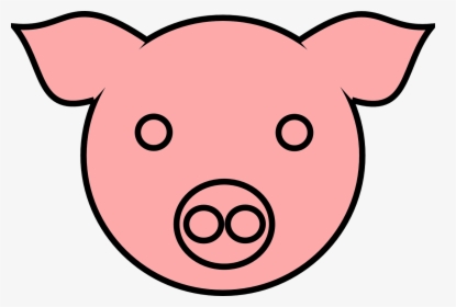 Domestic Pig Drawing Pig"s Ear Clip Art - Drawing Of A Pigs Ear, HD Png Download, Free Download