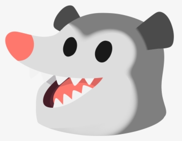 Opossum Emoji, HD Png Download, Free Download