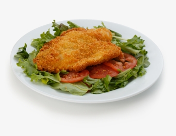 Breaded Fried Fish - Salmon With Curried Lentils, HD Png Download, Free Download