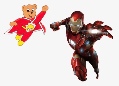 Iron Man And Superted Flying - Mcu Iron Man Civil War, HD Png Download, Free Download