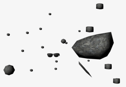 Floating Rocks - - Monochrome, HD Png Download, Free Download