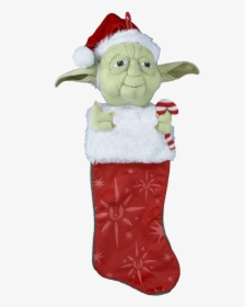 Star Wars Yoda Plush Stocking - Christmas Stocking, HD Png Download, Free Download
