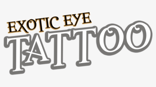 Exotic Eye Tattoo - Calligraphy, HD Png Download, Free Download