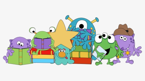 Transparent Monster Clipart Png - Monster Reading Book Clipart, Png Download, Free Download