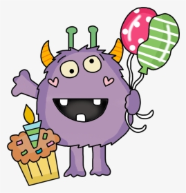 Birthday Monster Freebie - Birthday Monsters, HD Png Download, Free Download