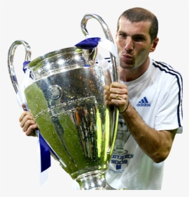 Zinedine Zidane - Zidane Serie A Trophy, HD Png Download, Free Download