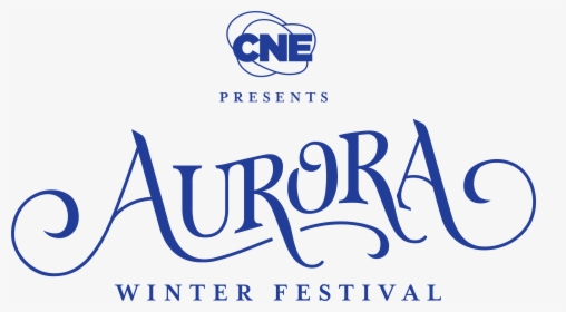 Aurora Winter Festival Logo - Calligraphy, HD Png Download, Free Download